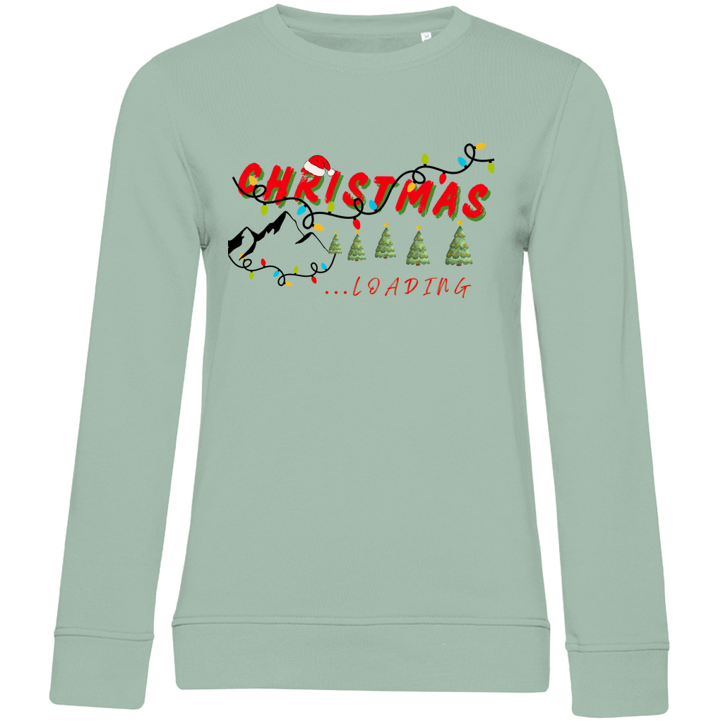 Damen Premium Bio Sweatshirt Christmas loading...