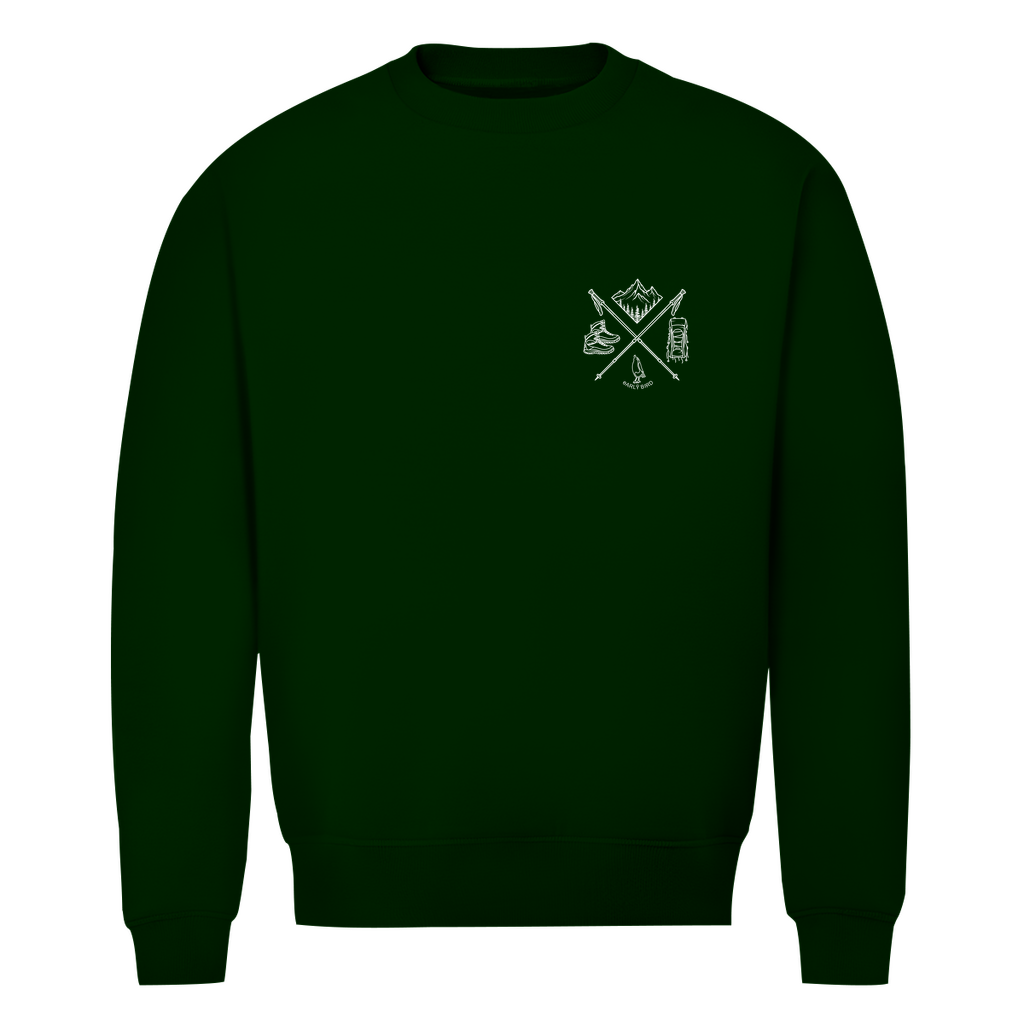Herren Premium Bio Sweatshirt Wanderlust