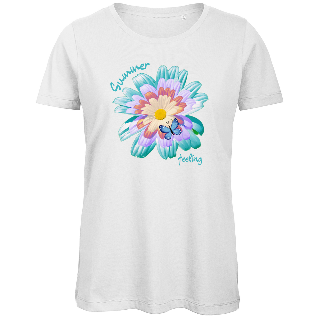 Damen Premium Bio T-Shirt Summer feeling