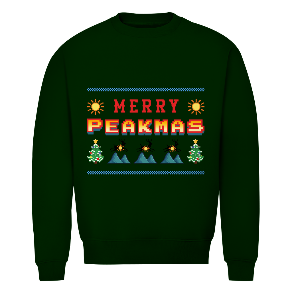 Herren Premium Bio Sweatshirt Merry Peakmas