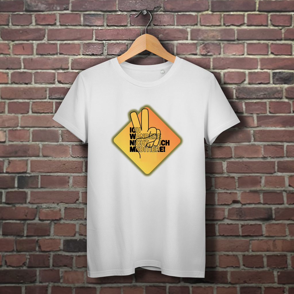 Damen Premium Bio T-Shirt Ich meditiere