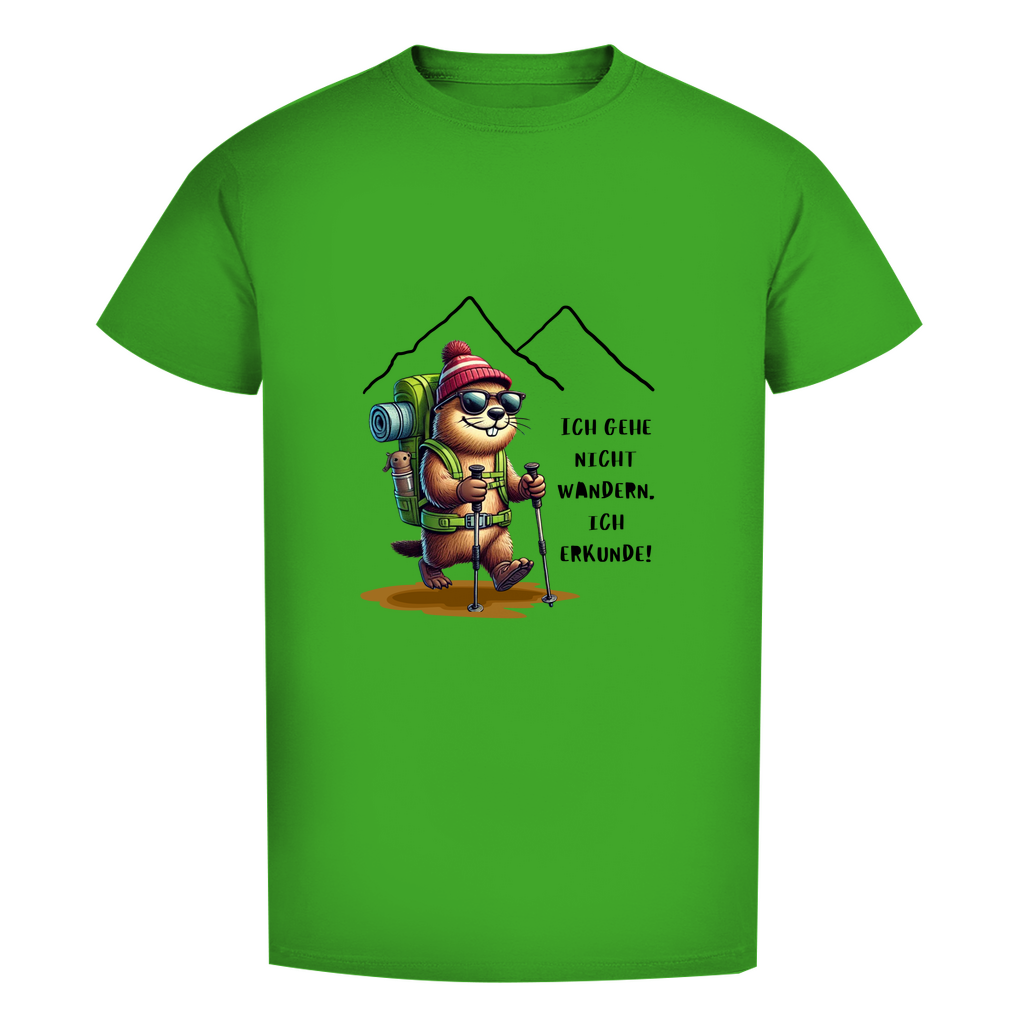 Herren Premium Bio T-Shirt Ich erkunde...