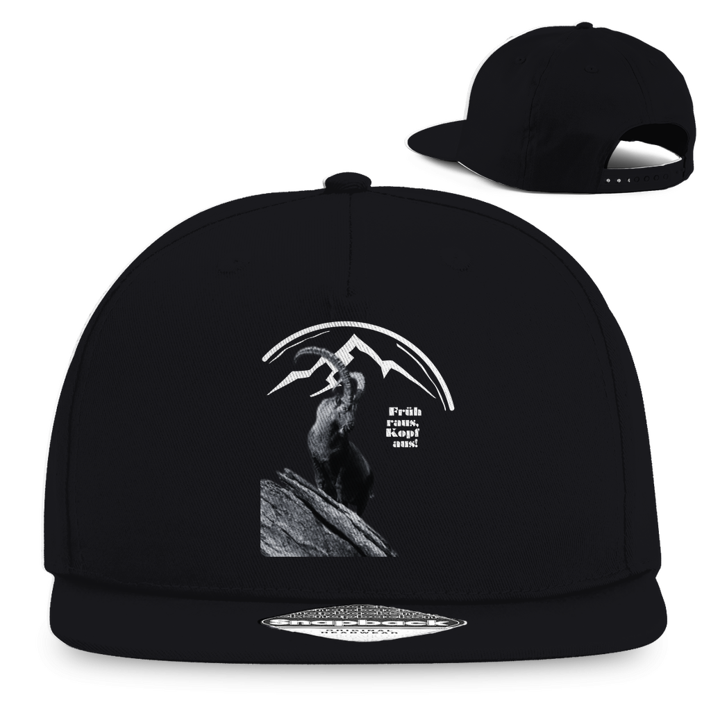 Snapback Rapper Cap Steinbock