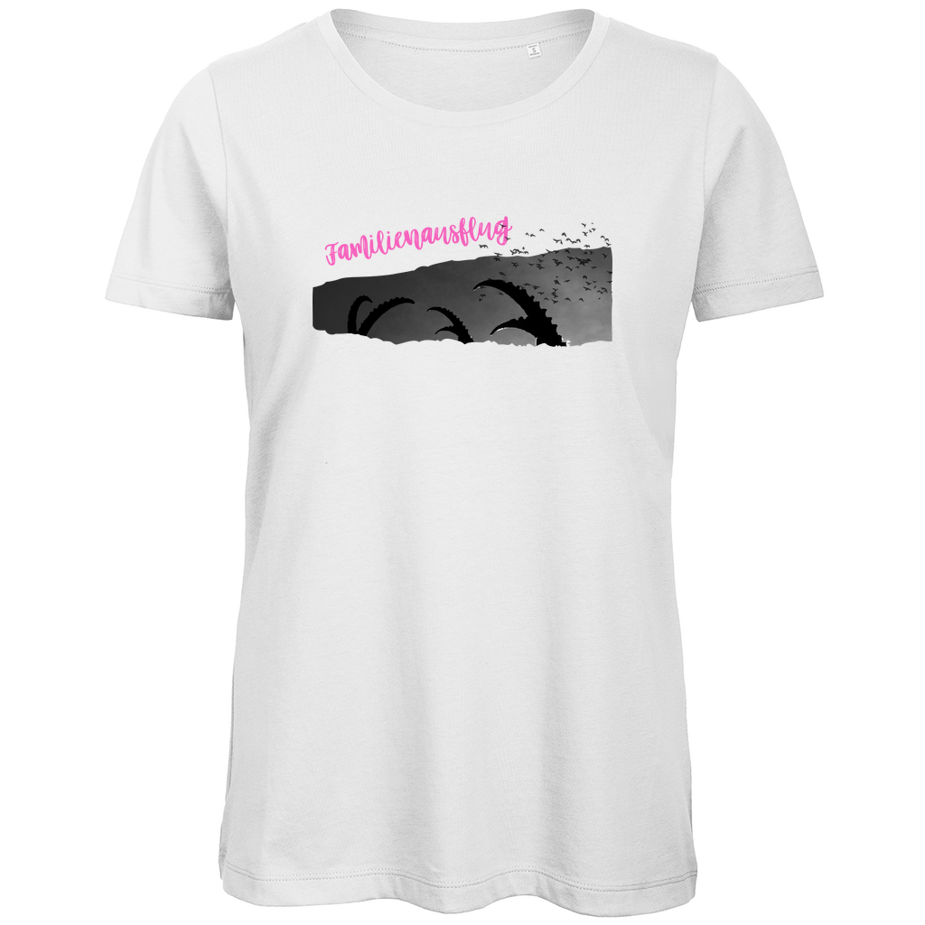 Damen Premium Bio T-Shirt Familienausflug