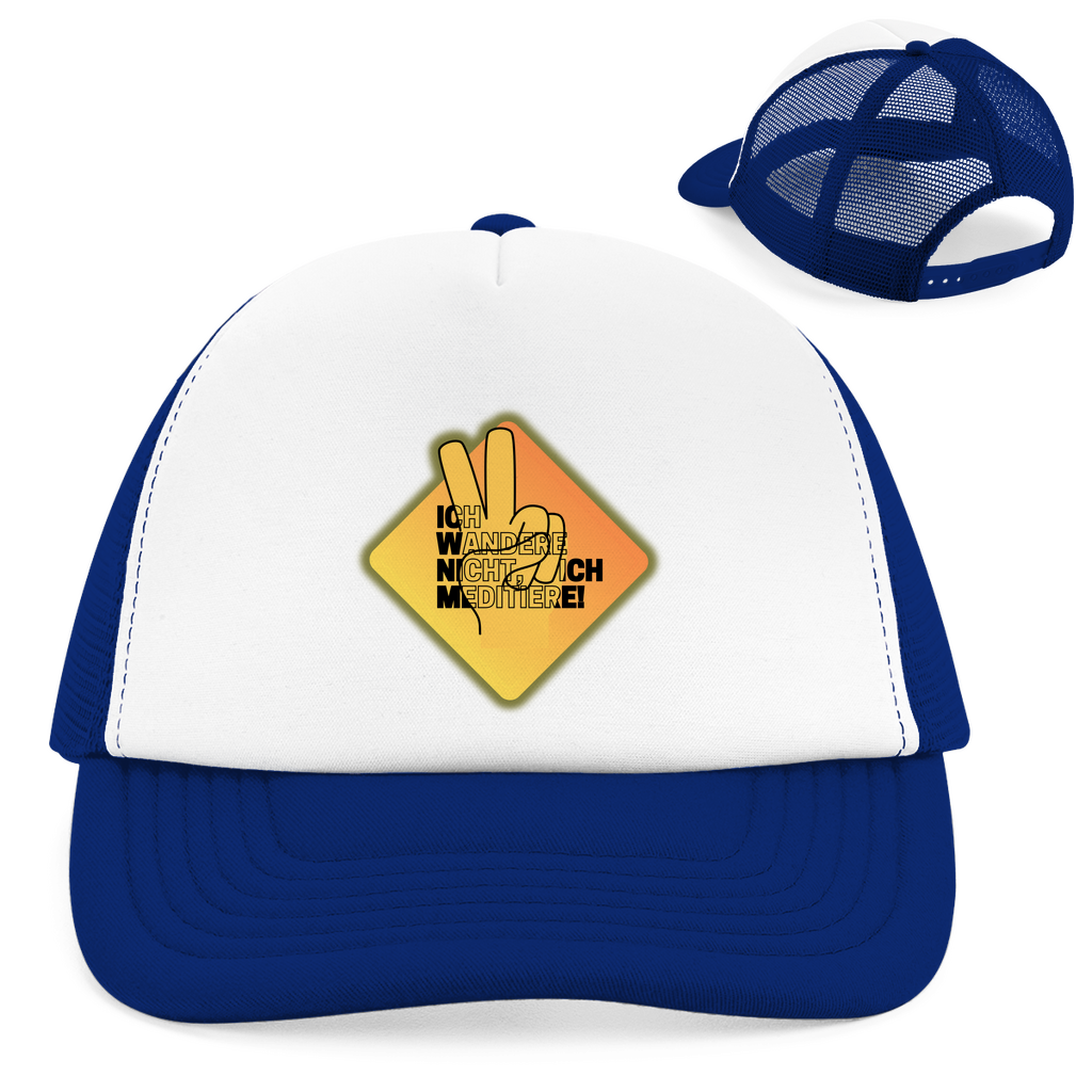 Retro Trucker Cap Ich meditiere