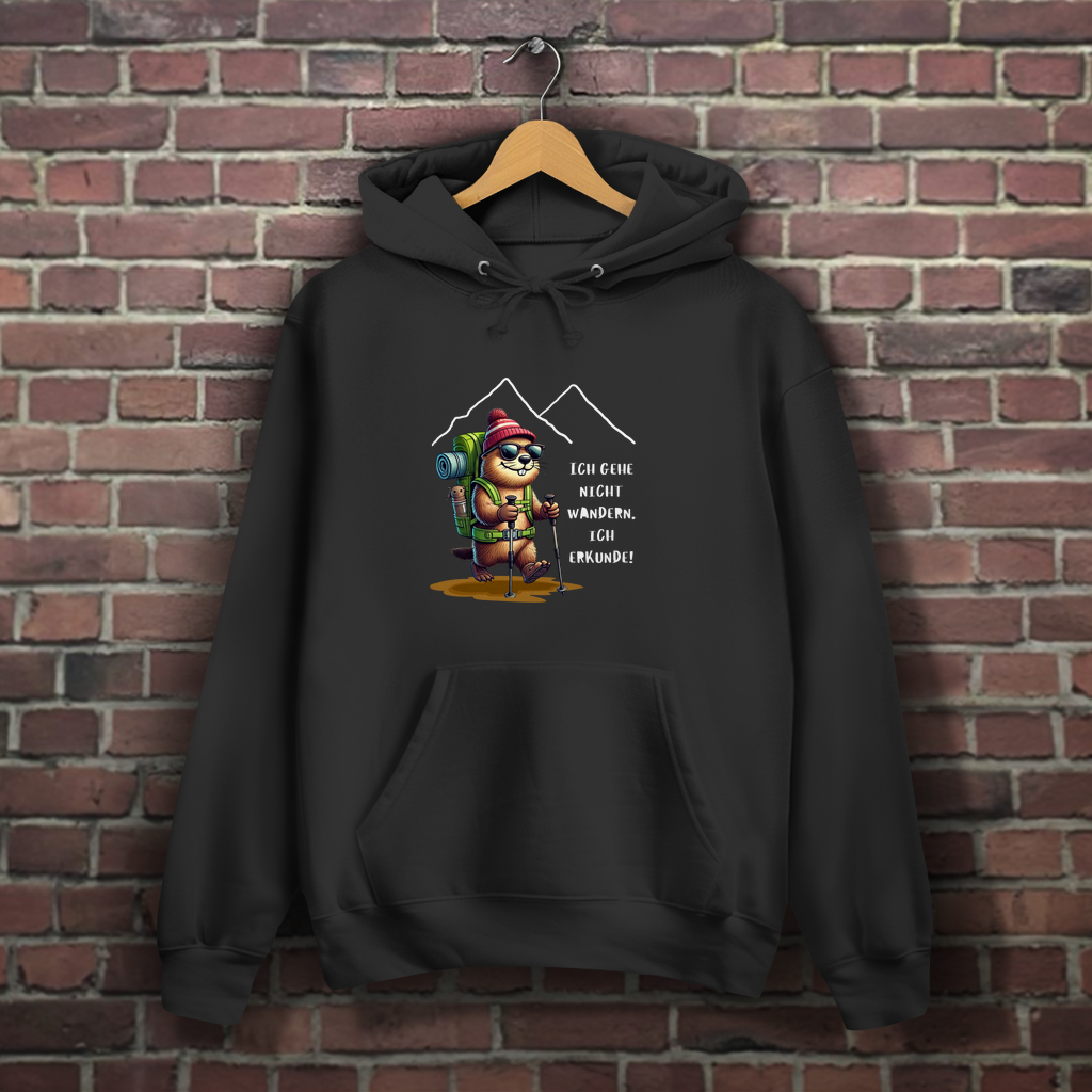 Damen Hoodie Ich erkunde...