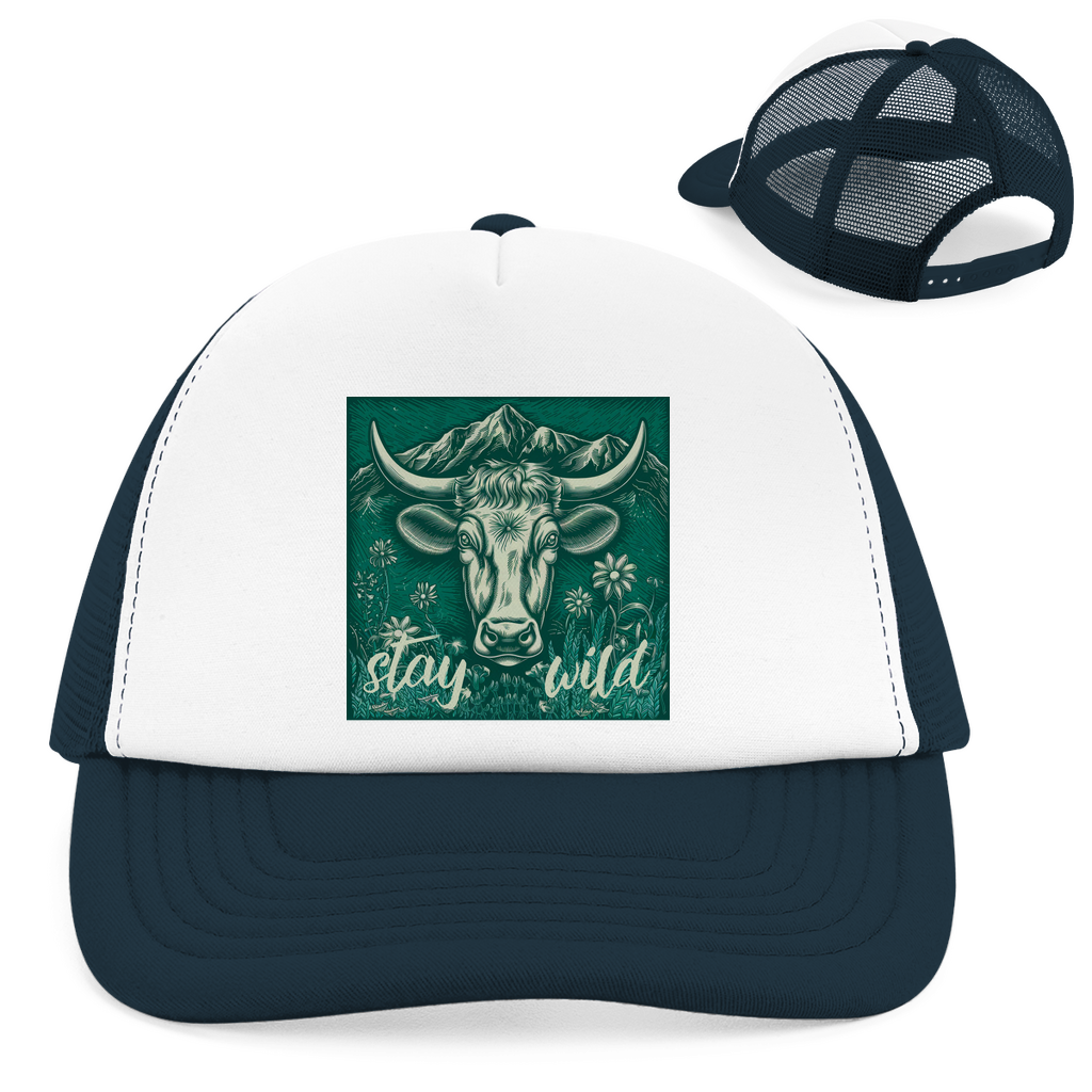 Retro Trucker Cap Stay wild