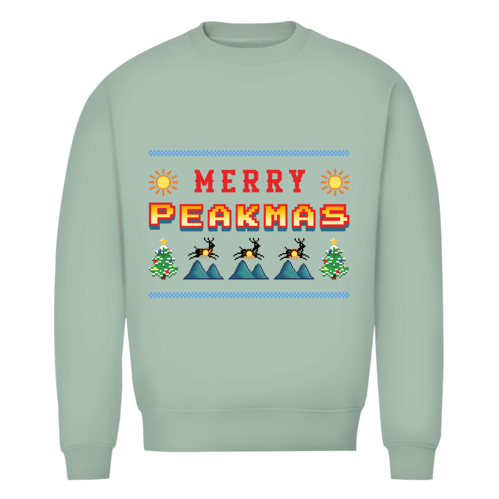 Herren Premium Bio Sweatshirt Merry Peakmas