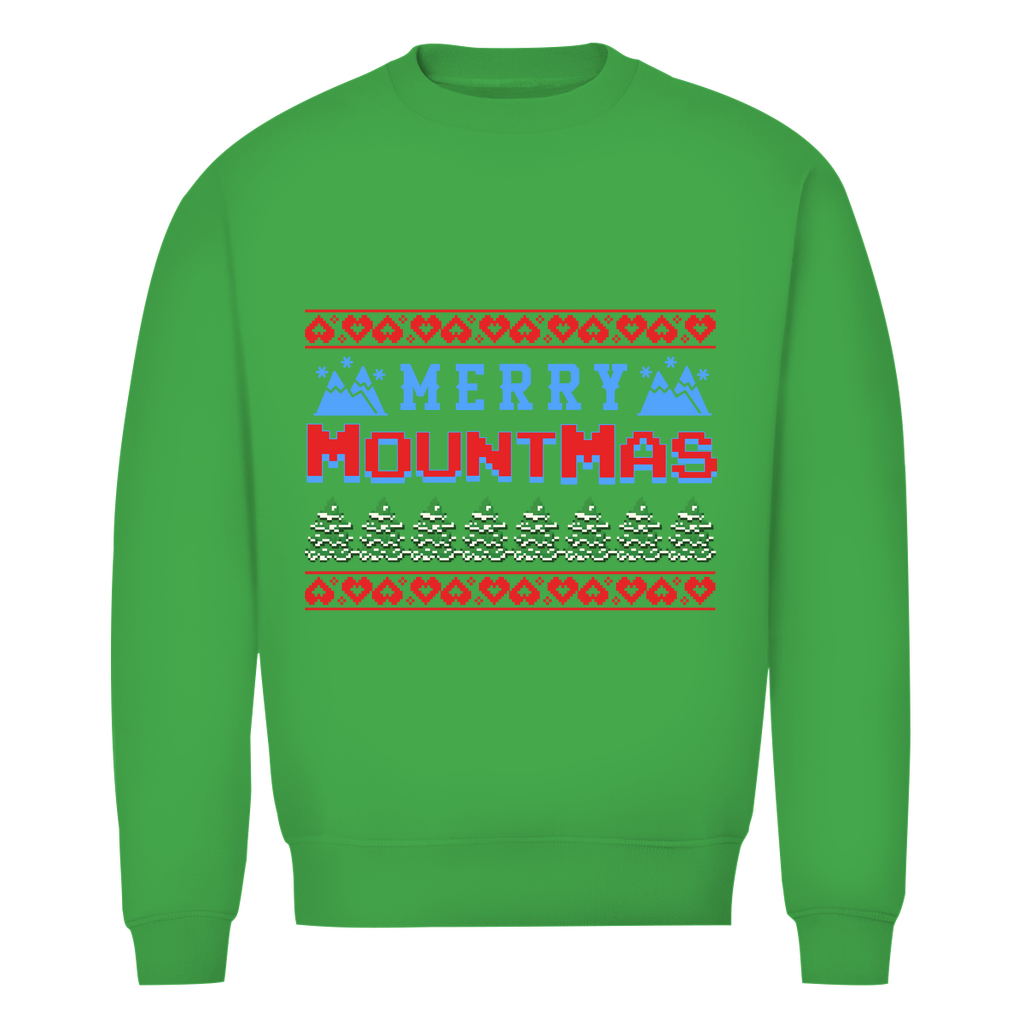 Herren Premium Bio Sweatshirt Merry Mountmas