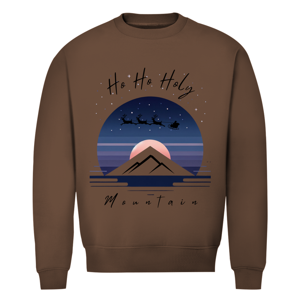 Herren Premium Bio Sweatshirt Holy Mountain