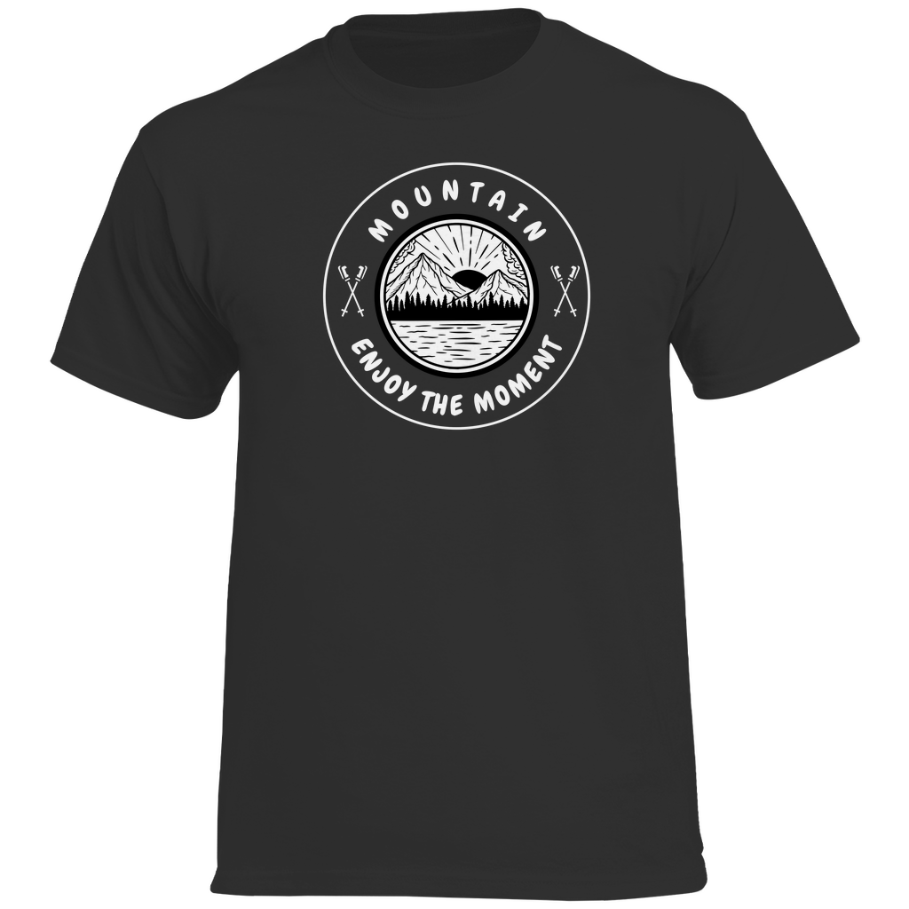 Herren Heavy Cotton T-Shirt Enjoy the Moment