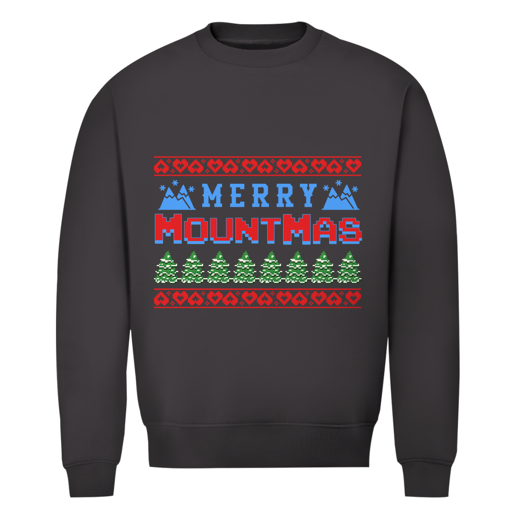 Herren Premium Bio Sweatshirt Merry Mountmas