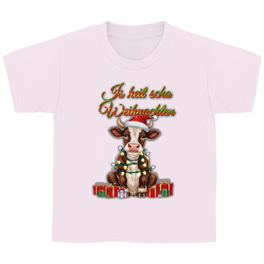 Kinder Basic T-Shirt Is heit scho Weihnachten