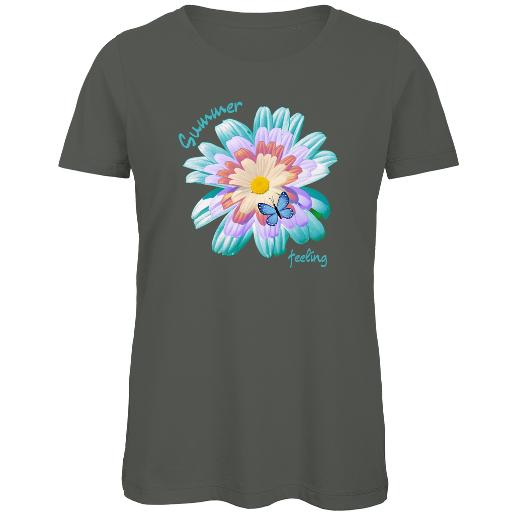Damen Premium Bio T-Shirt Summer feeling