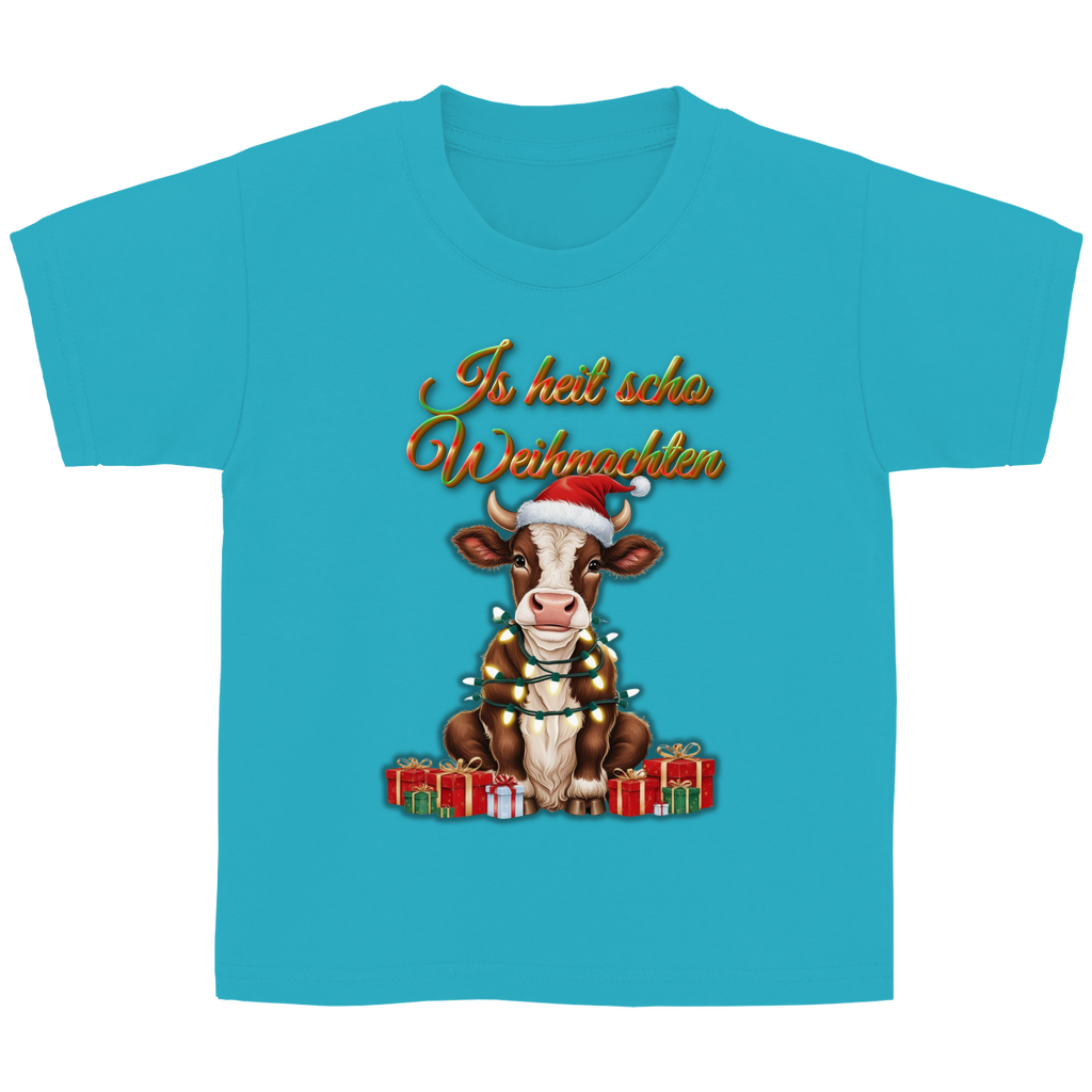 Kinder Basic T-Shirt Is heit scho Weihnachten