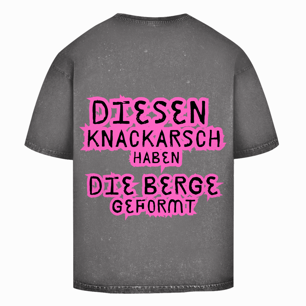 Oversize Washed T-Shirt Knackarsch