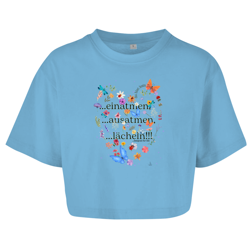 Damen Oversize Crop Top Elli's Design