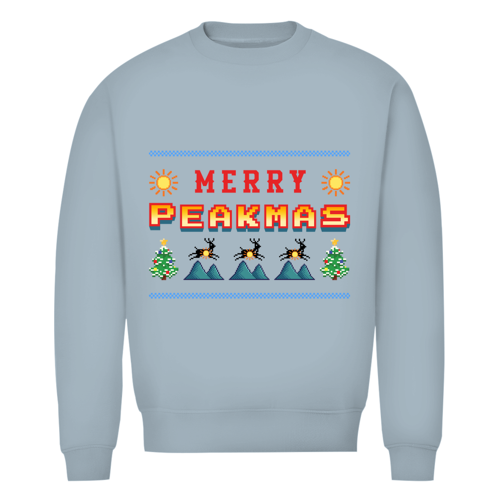 Herren Premium Bio Sweatshirt Merry Peakmas