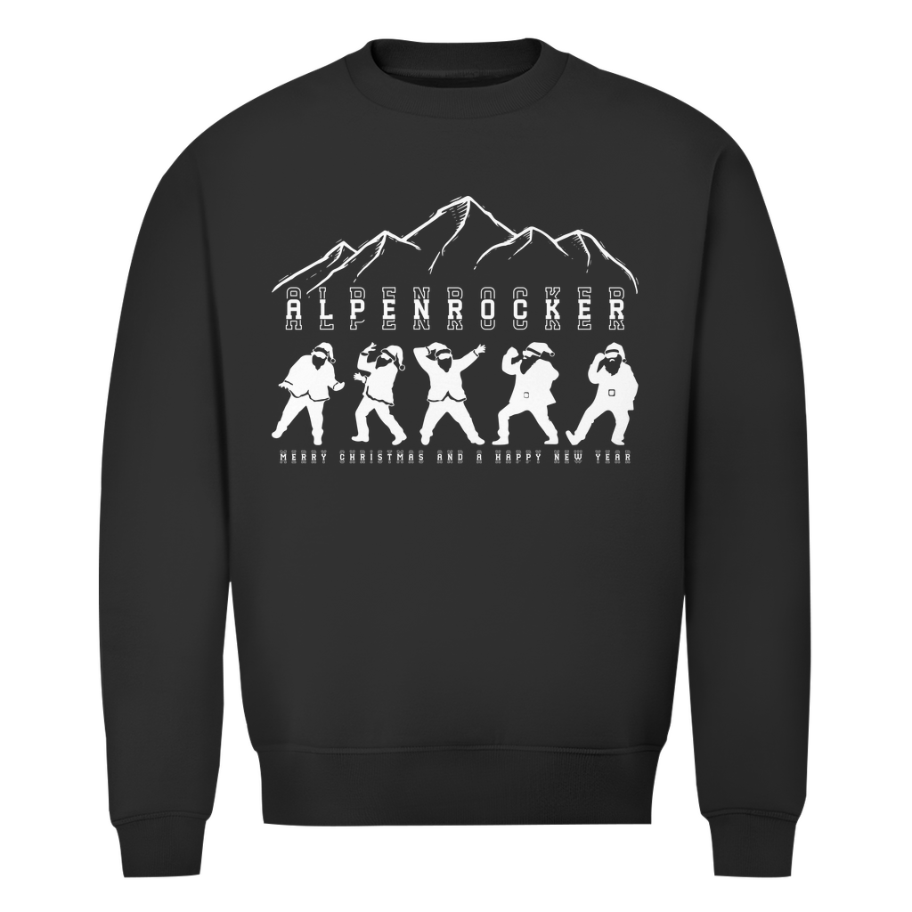 Herren Premium Bio Sweatshirt Alpenrocker
