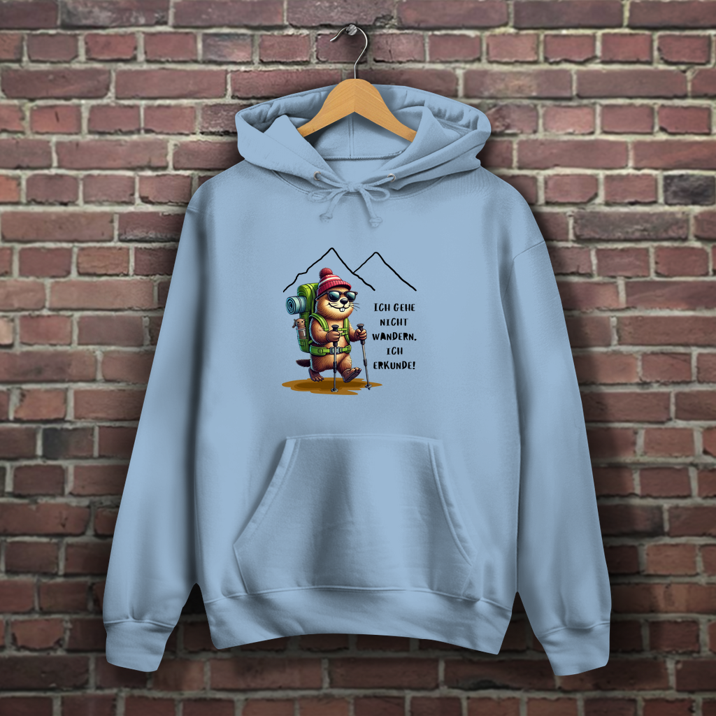 Damen Hoodie Ich erkunde...