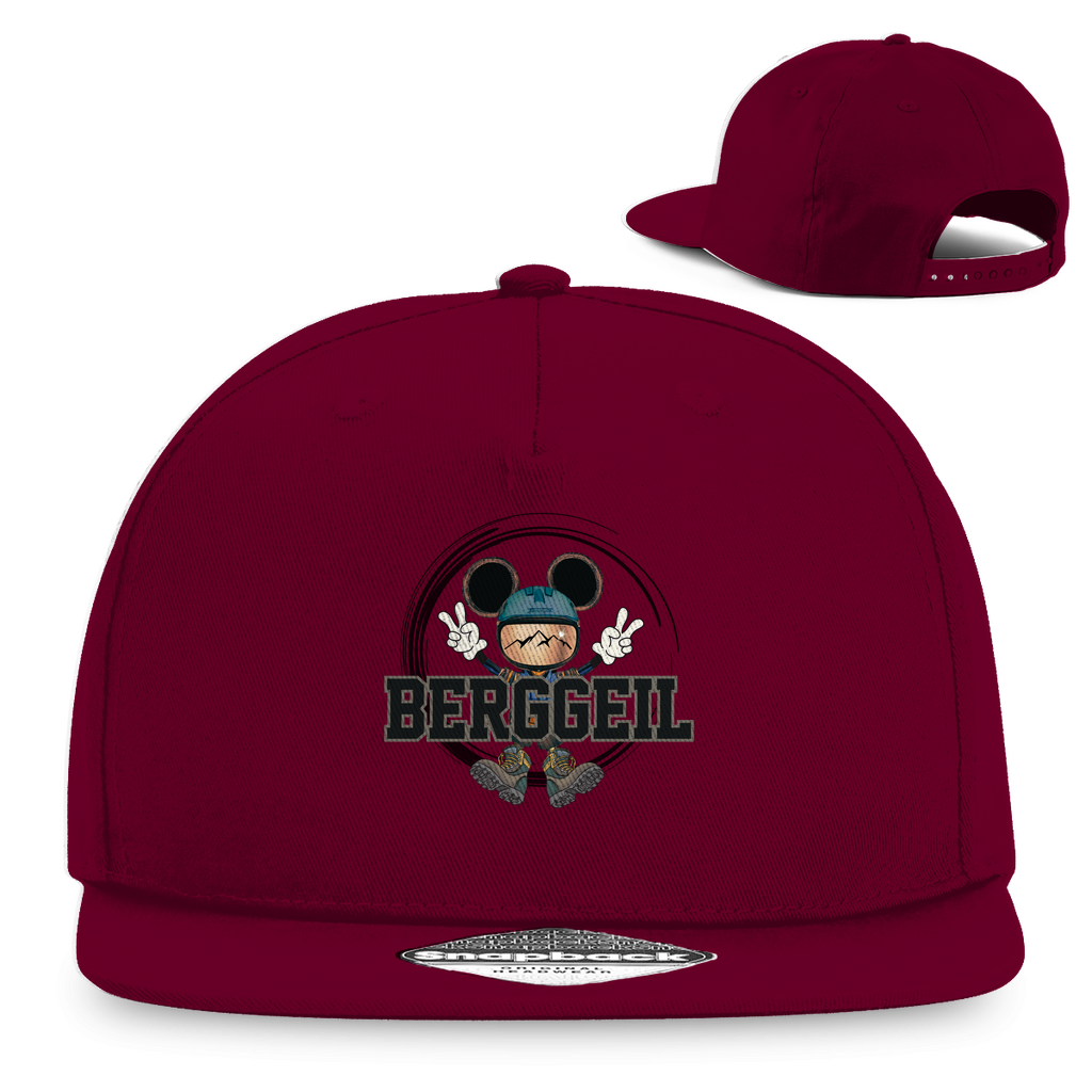 Snapback Rapper Cap Berggeil Maus