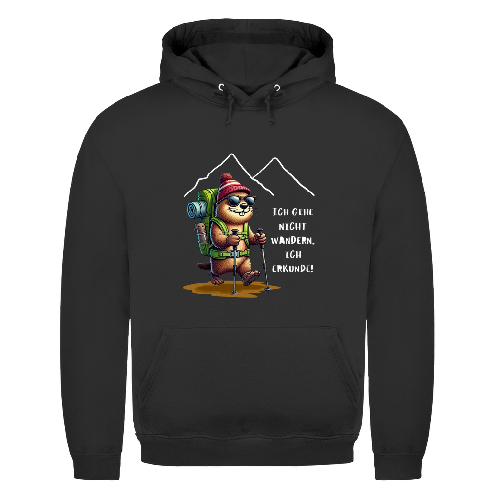Herren Hoodie Ich erkunde...