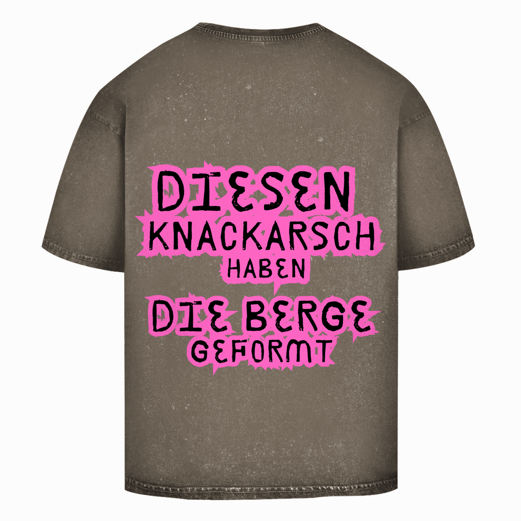 Oversize Washed T-Shirt Knackarsch
