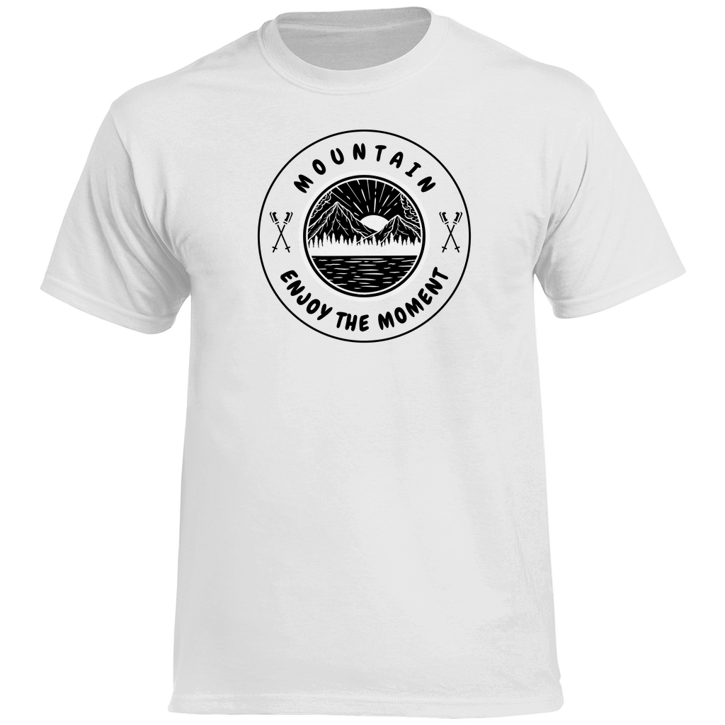 Herren Heavy Cotton T-Shirt Enjoy the Moment
