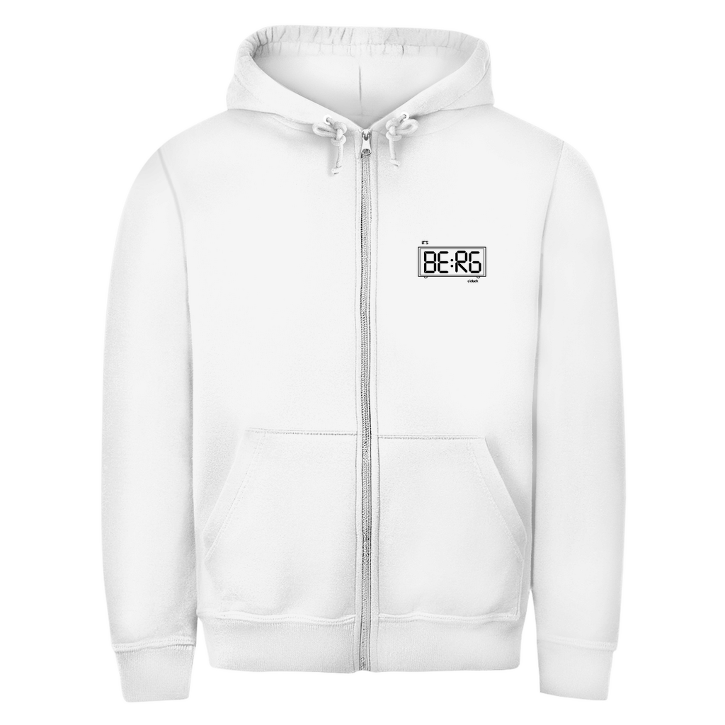 Herren Zipper Hoodie It's Berg o'clock