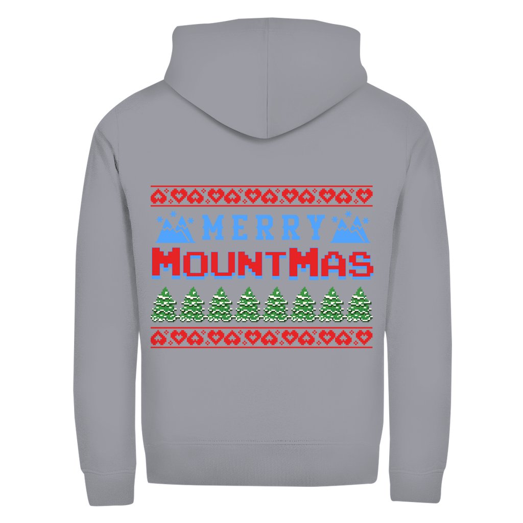 Herren Zipper Hoodie Merry Mountmas