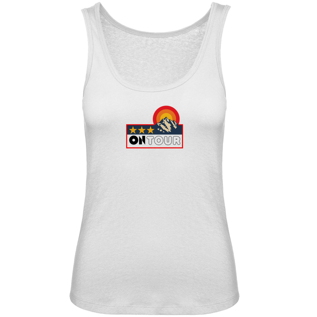Damen Premium Organic Tank Top On Tour