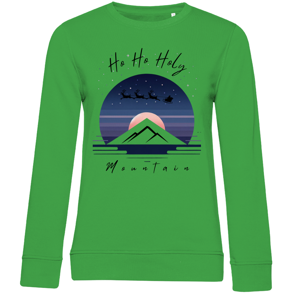 Damen Premium Bio Sweatshirt Holy Mountain