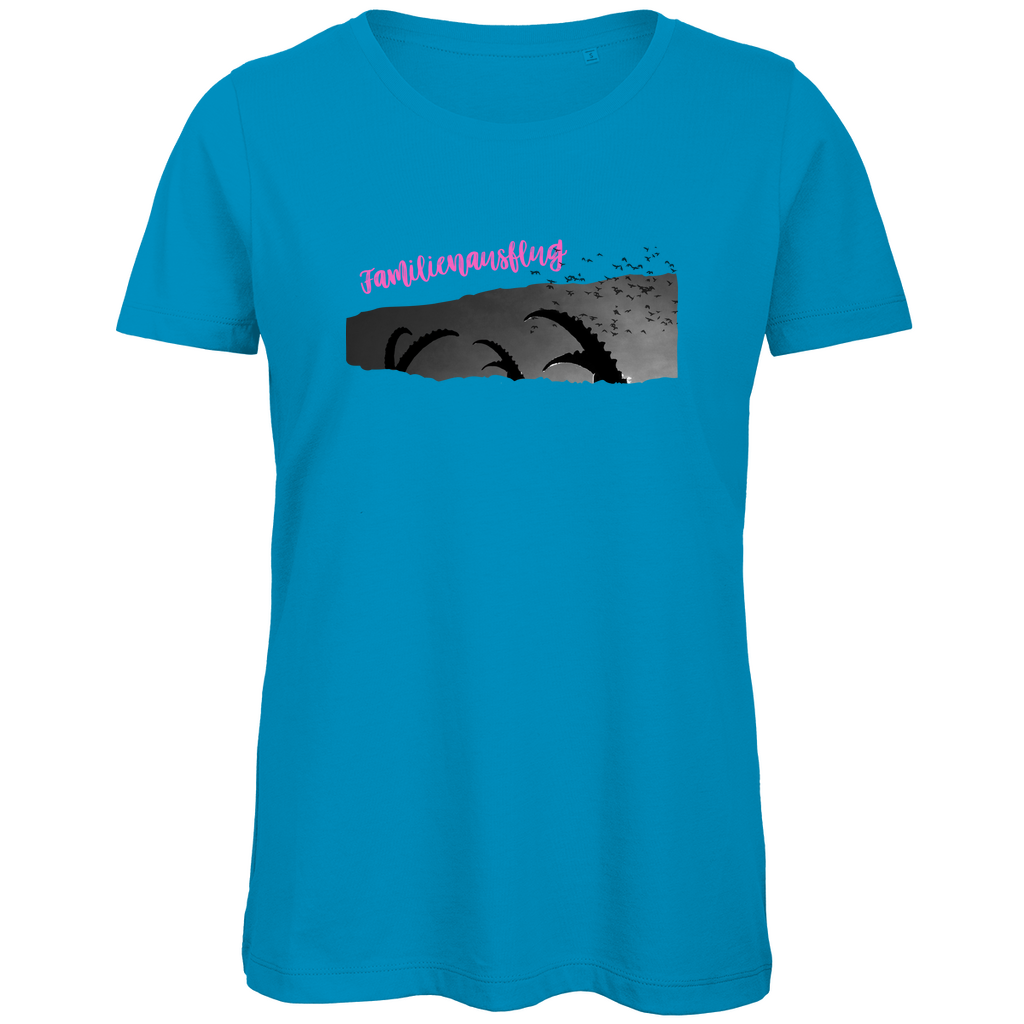 Damen Premium Bio T-Shirt Familienausflug