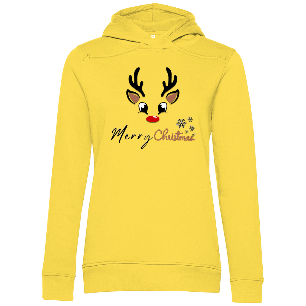 Damen Premium Bio Hoodie Merry Christmas