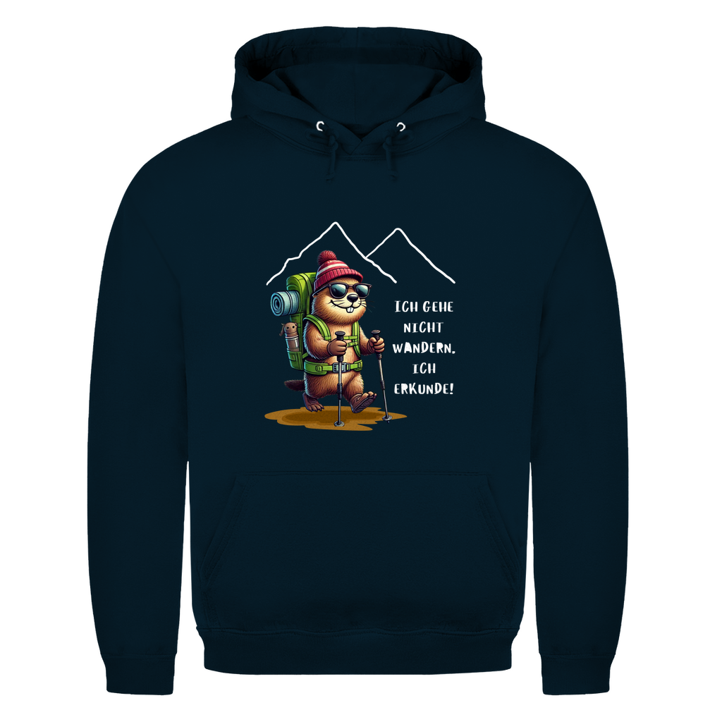Herren Hoodie Ich erkunde...