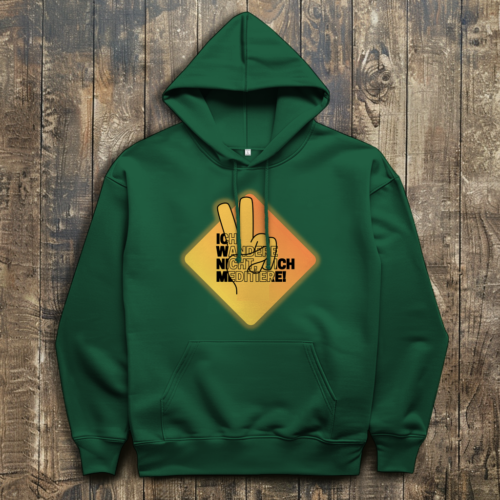Herren Hoodie Ich meditiere