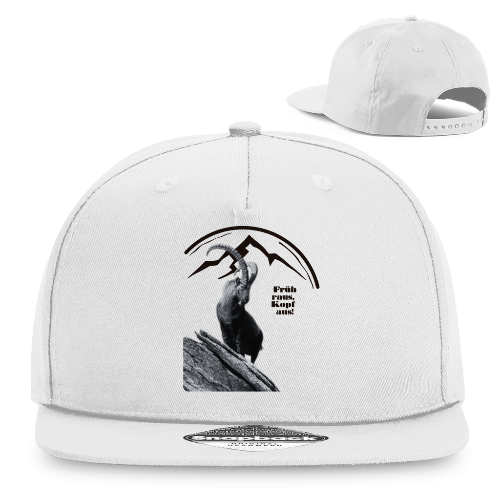 Snapback Rapper Cap Steinbock