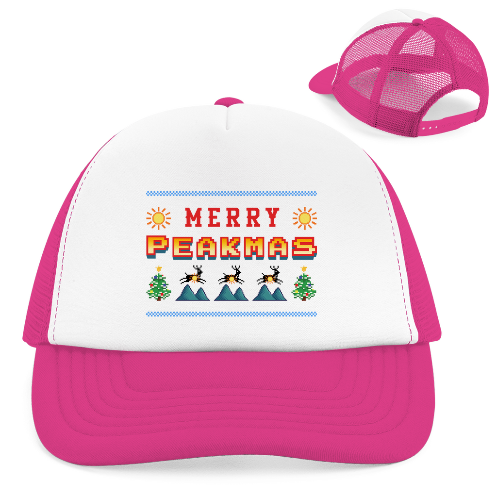 Retro Trucker Cap Merry Peakmas