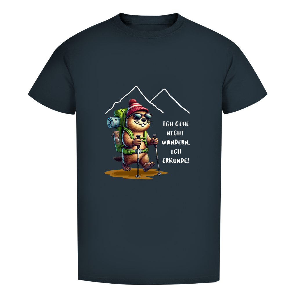 Herren Premium Bio T-Shirt Ich erkunde...