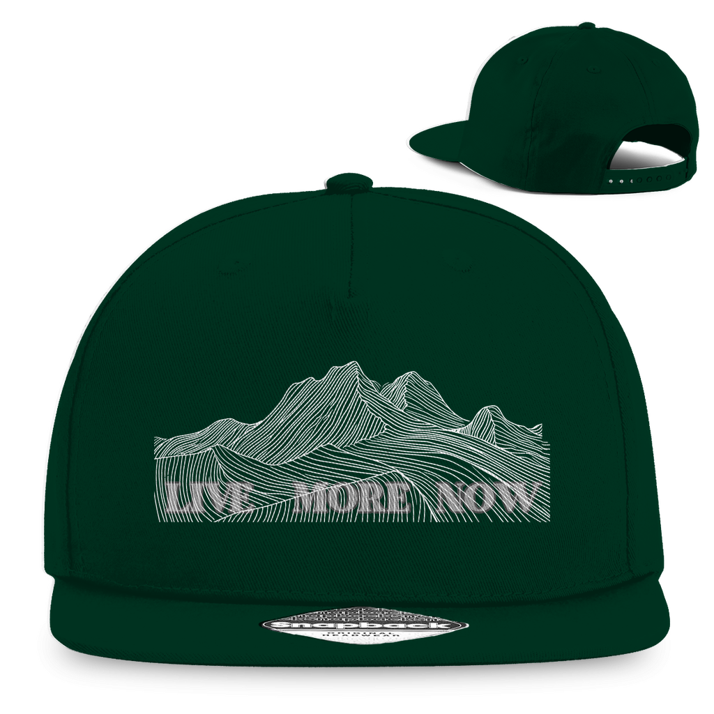 Snapback Rapper Cap LIVE MORE NOW