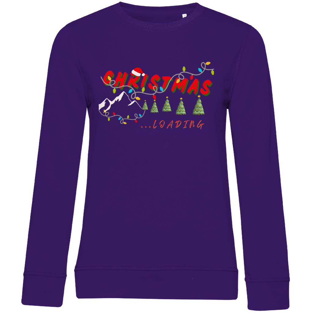Damen Premium Bio Sweatshirt Christmas loading...