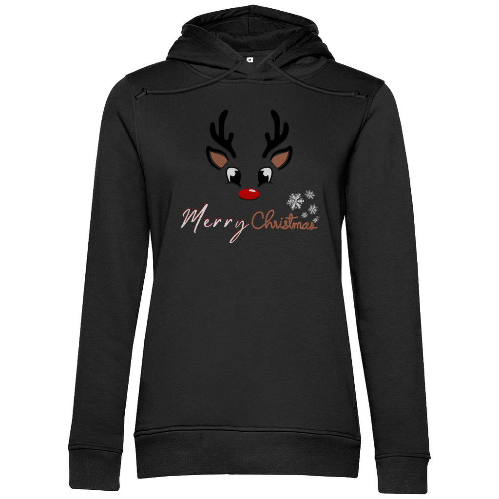 Damen Premium Bio Hoodie Merry Christmas