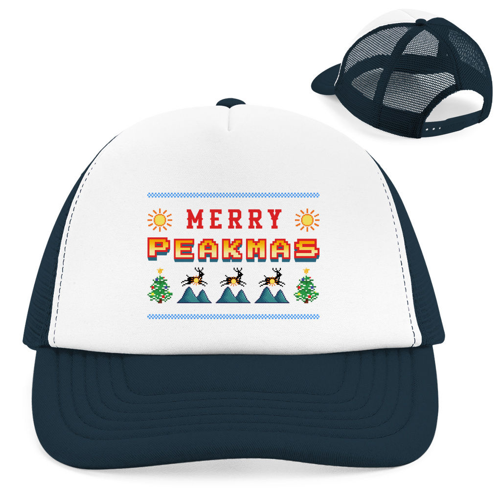 Retro Trucker Cap Merry Peakmas