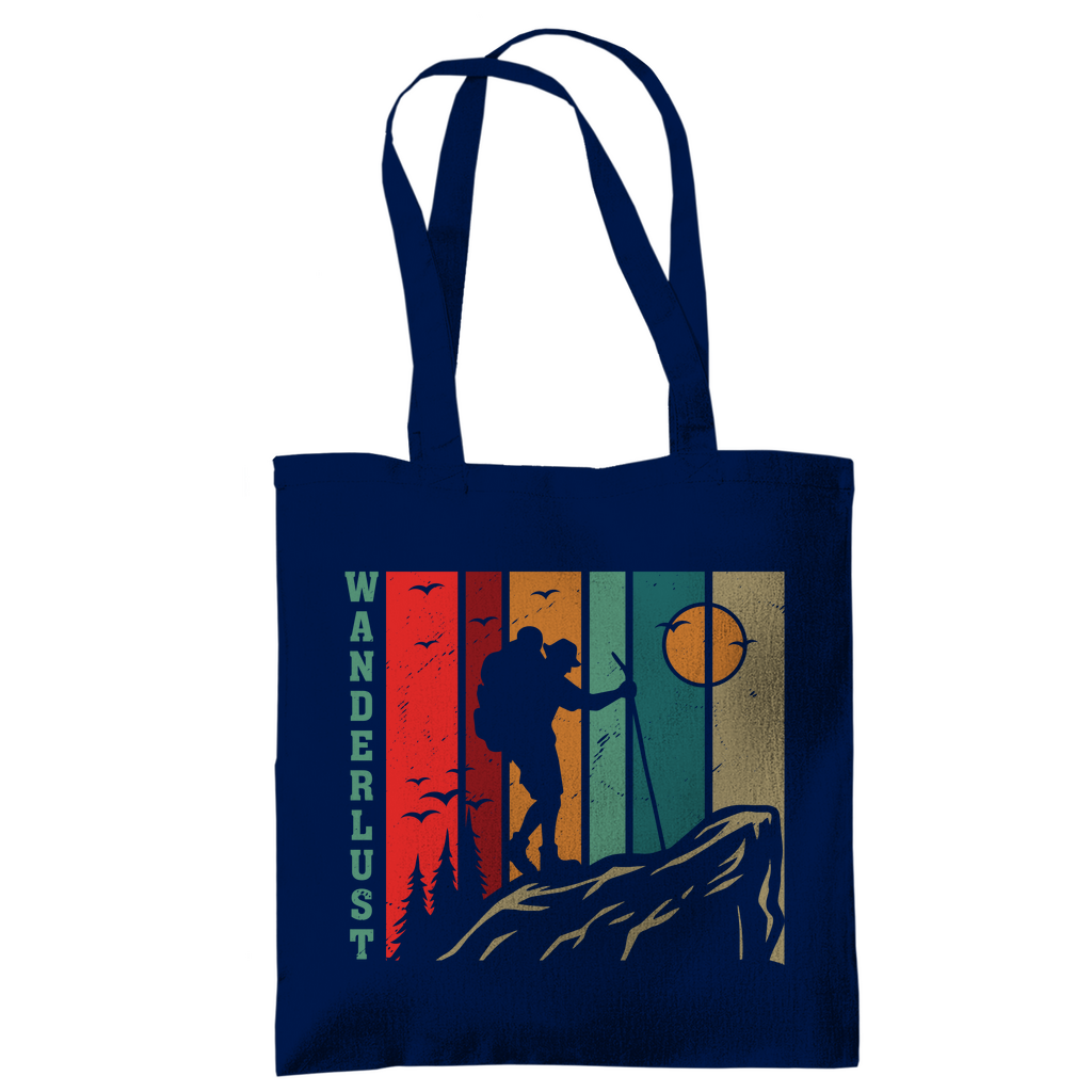 Tragetasche Bergsteiger retro