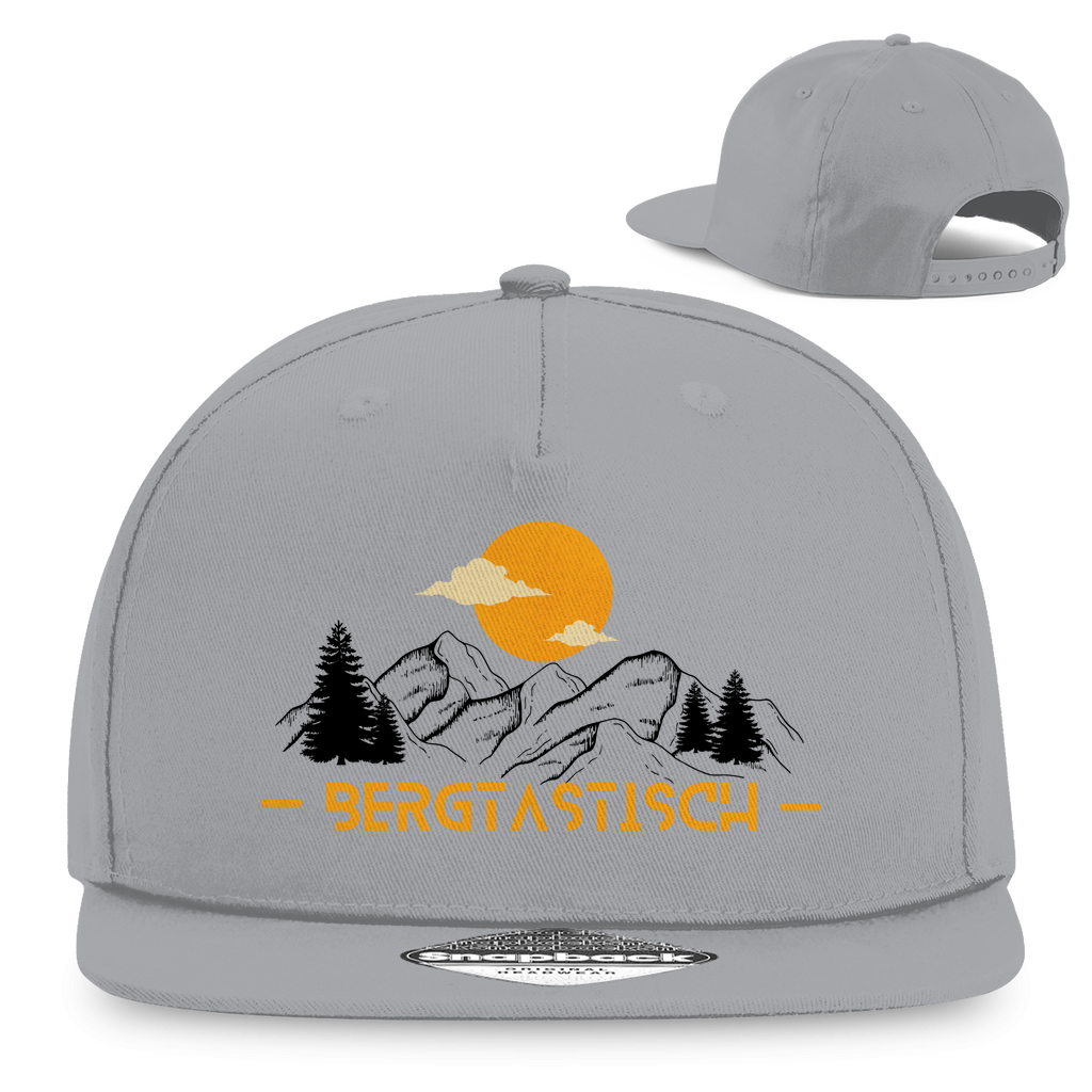 Snapback Rapper Cap Bergtastisch