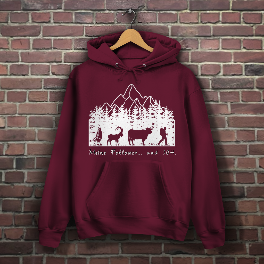Damen Hoodie Meine Follower