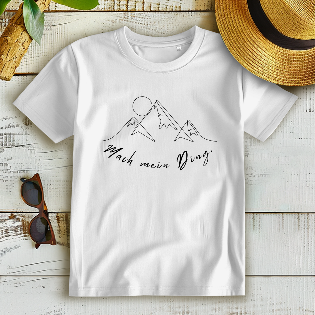 Damen Premium Bio T-Shirt Mach mein Ding