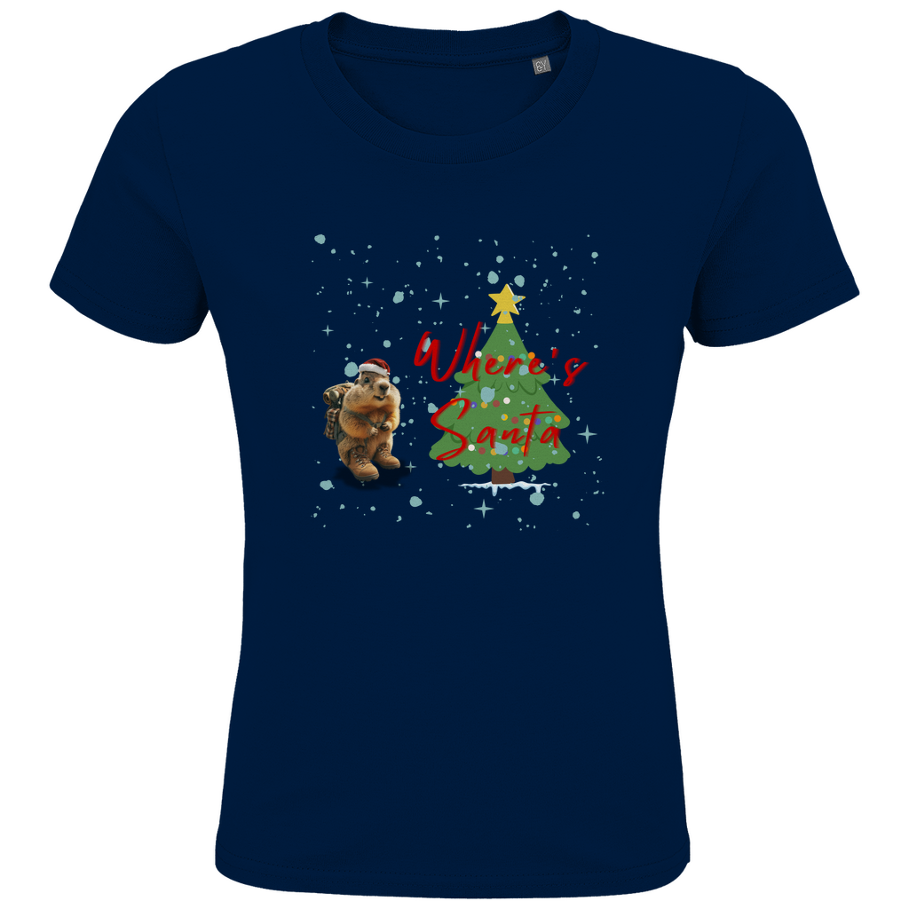 Kids Premium Bio T-Shirt Where's Santa