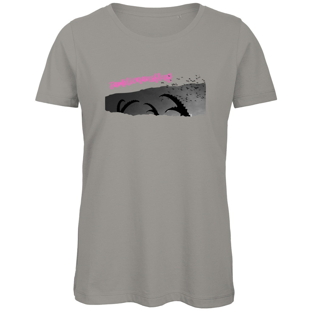 Damen Premium Bio T-Shirt Familienausflug