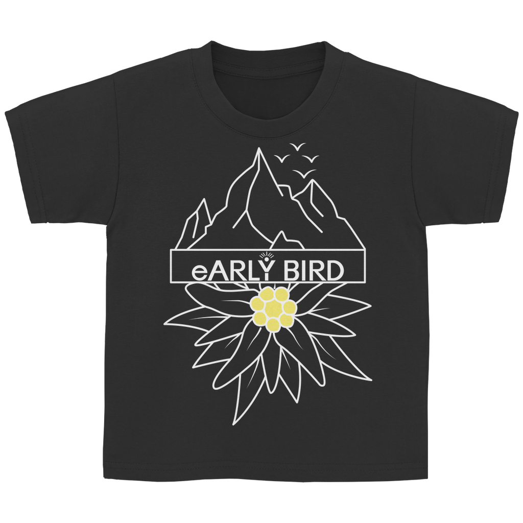 Kinder Basic T-Shirt Edelweiß